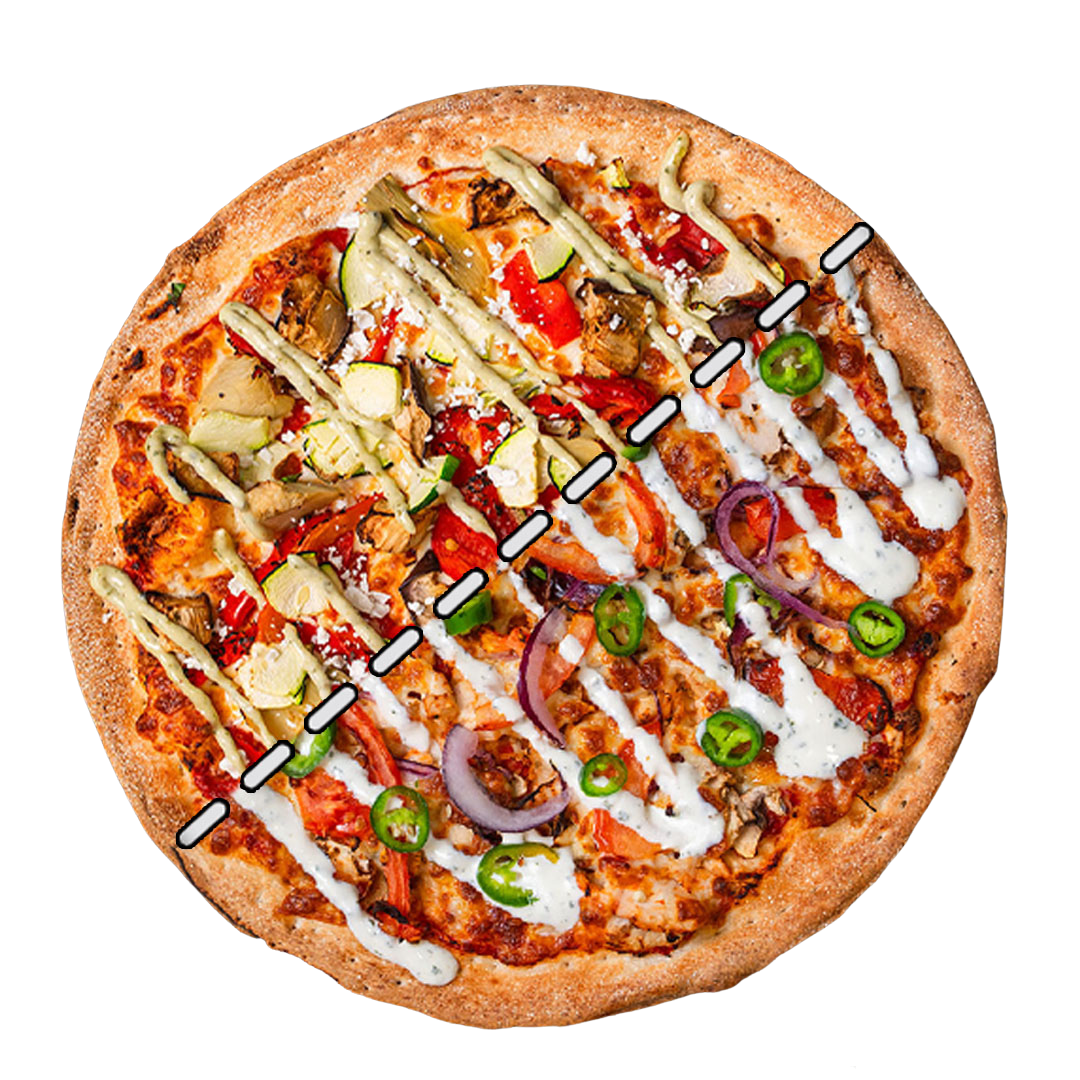 Half- Half Pizza