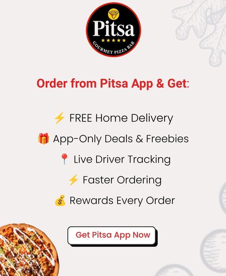 Order from Pitsa mobile app and get exclusive deals in Sydney