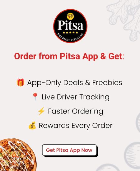 Order from Pitsa mobile app and get exclusive deals in Sydney